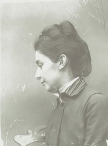 Kvinnoporträtt, 1880-tal. av Thomas Eakins