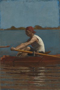 John Biglin i en singelsculler av Thomas Eakins