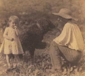 [Katie Crowell, William J. Crowell och ”Piero?”] av Thomas Eakins