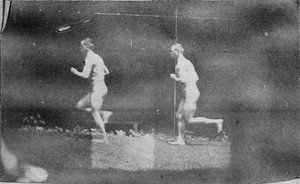 Marey Wheel-fotografier av Jesse Godley, 1884. av Thomas Eakins
