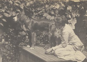 [Margaret Eakins och Harry] av Thomas Eakins