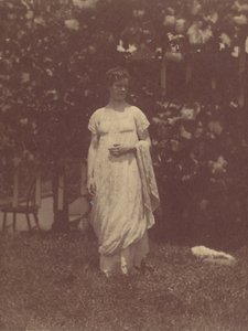 [Fru. Louis Kentin i Empire Dress], 1880-tal, 1880-tal. av Thomas Eakins