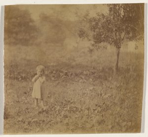 [Porträtt av ett barn] av Thomas Eakins