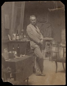 Självporträtt, 1889-94., 1889-94. av Thomas Eakins