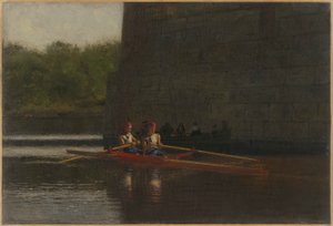 The Oarsmen (The Schreiber Brothers) av Thomas Eakins