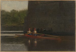 Roddarna (bröderna Schreiber) av Thomas Eakins