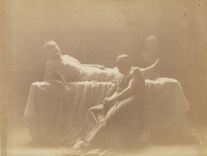 Två män i klassisk dräkt av Thomas Eakins
