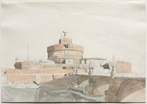 Castel SantAngelo. av Thomas Ender