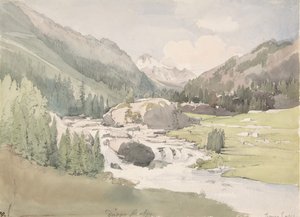Mountain Valley, början av mitten av 1800-talet.