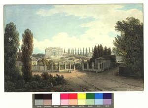 Villa vid Grünberg i Obermeidling (CN 50) av Thomas Ender