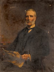 Porträtt av John Hall