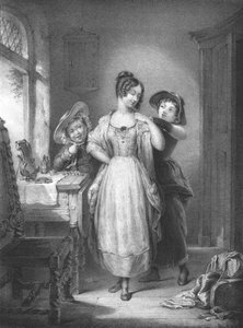 Förbereder sig för första maj 1830 av Thomas Fairland