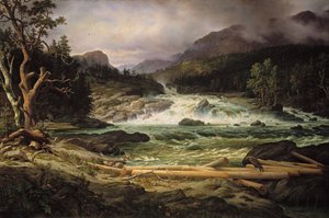 Labrofossen nära Kongsberg