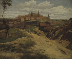 Utsikt över Meissen av Thomas Fearnley