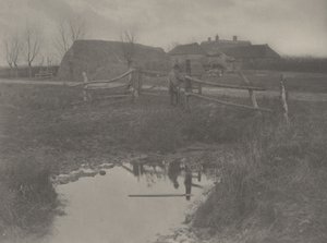 En träskgård,1886 (foto)