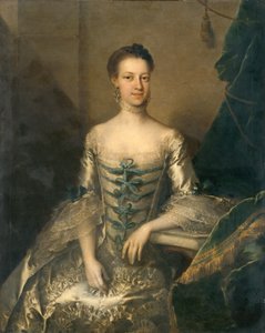 Porträtt av en dam av Thomas Frye
