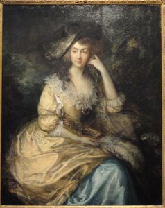 Frances Susanna, Lady de Dunstanville, av Thomas Gainsborough, ca 1786 - Corcoran Gallery of Art - DSC01332 av Thomas Gainsborough