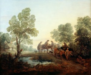 Going to Market, ca 1770 (olja på duk) av Thomas Gainsborough