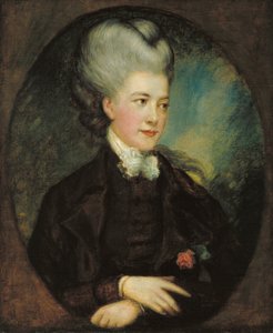 Lady Georgiana Poyntz, grevinnan Spencer (?) av Thomas Gainsborough