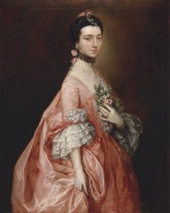 Mary Little, senare Lady Carr, ca. 1765. av Thomas Gainsborough