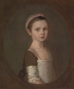 Fröken Susanna Gardiner 1752-1818, mellan 1758 och 1759. av Thomas Gainsborough