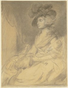 Mrs Sarah Siddons av Thomas Gainsborough