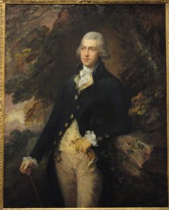 Porträtt av Francis Basset, Lord av Dunstanville av Thomas Gainsborough