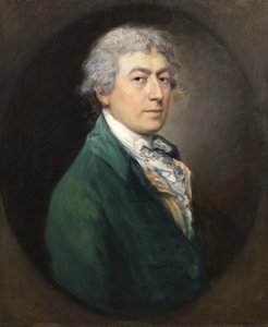 Porträtt av Thomas Gainsborough, 1774-88 av Thomas Gainsborough