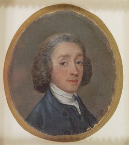 Porträtt av en ung man med pudrat hår av Thomas Gainsborough