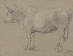Studie av en ko av Thomas Gainsborough