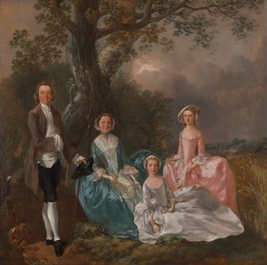 Familjen Gravenor av Thomas Gainsborough