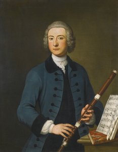 Porträtt av Lewis Christian Austin Granom, 1743