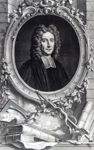 Samuel Clarke, graverad av Jacobus Houbraken, c.1737-48