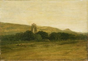 Guisborough Priory, ca 1801-02 (olja på duk) av Thomas Girtin