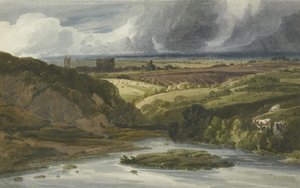 Lydford Castle, 1800 av Thomas Girtin