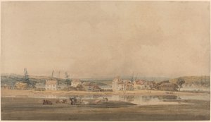 By längs en flodmynning i Devon av Thomas Girtin