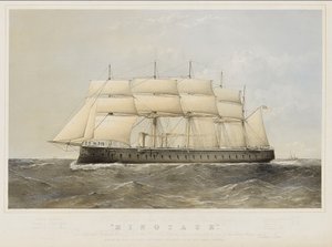 Skruvångsfregatt med järnhölje HMS "Minotaur