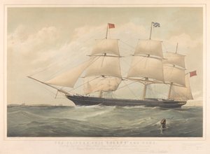 Klipperfartyget "Solent av Thomas Goldsworth Dutton
