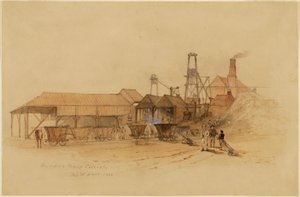 Burdon Main Colliery av Thomas H. Hair