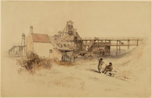 The B Pit, Fawden Colliery av Thomas H. Hair