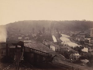 Archbald, Del  Hudson Canal Co, ca. 1863-1865 (foto) av Thomas H. Johnson