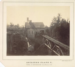 Lutande plan F, Delaware och Hudson Canal Co.
