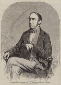 Sir Charles Lock Eastlake, DCL, FRS, president för Royal Academy
