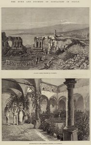 Hertigen och hertiginnan av Connaught på Sicilien av Thomas Harrington Wilson