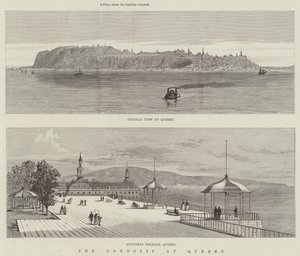 Jordskredet i Quebec av Thomas Harrington Wilson