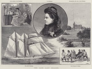Den sena Lady Brassey av Thomas Harrington Wilson