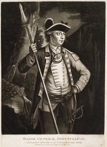 Generalmajor John Sullivan, en framstående officer i den kontinentala (sic) armén av Thomas Hart
