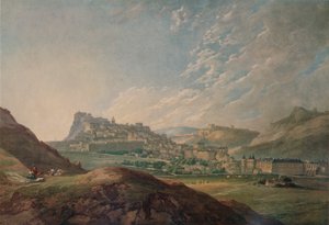 Edinburgh från Arthurs Seat, 1778, 1935