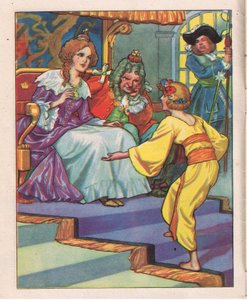 Briar Rose den vackraste (litografi) av Thomas Heath Robinson