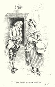 Illustration till A Sentimental Journey av Laurence Sterne (litografi) av Thomas Heath Robinson